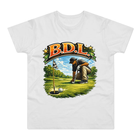 Golf Player Graphic T-Shirt — B.D.L. Vintage Golf Design
