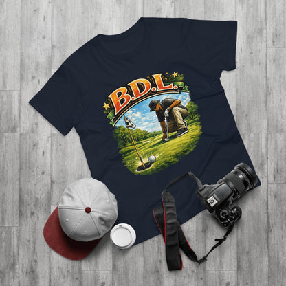Golf Player Graphic T-Shirt — B.D.L. Vintage Golf Design
