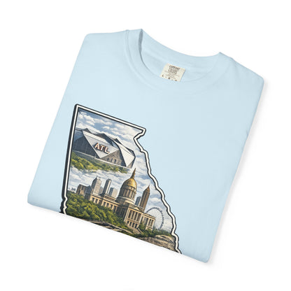 Atlanta Golf Map T-Shirt — ATL Made Vintage Cityscape Tee