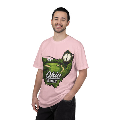 Ohio Built Golf T-Shirt — Vintage Course Map Tee