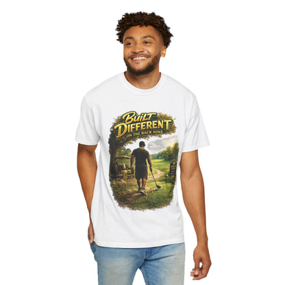 Built Different on the Back Nine T-Shirt – Golfing Retro Graphic Tee
