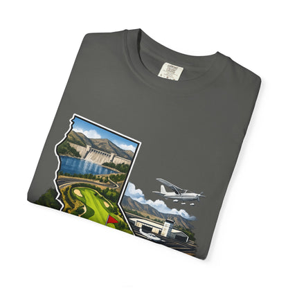 Pacoima Bred Graphic T-Shirt — Vintage Los Angeles Golf & Aviation Design