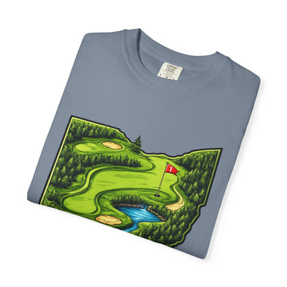 Ohio Built Golf Course T-Shirt — State Pride Golf Tee