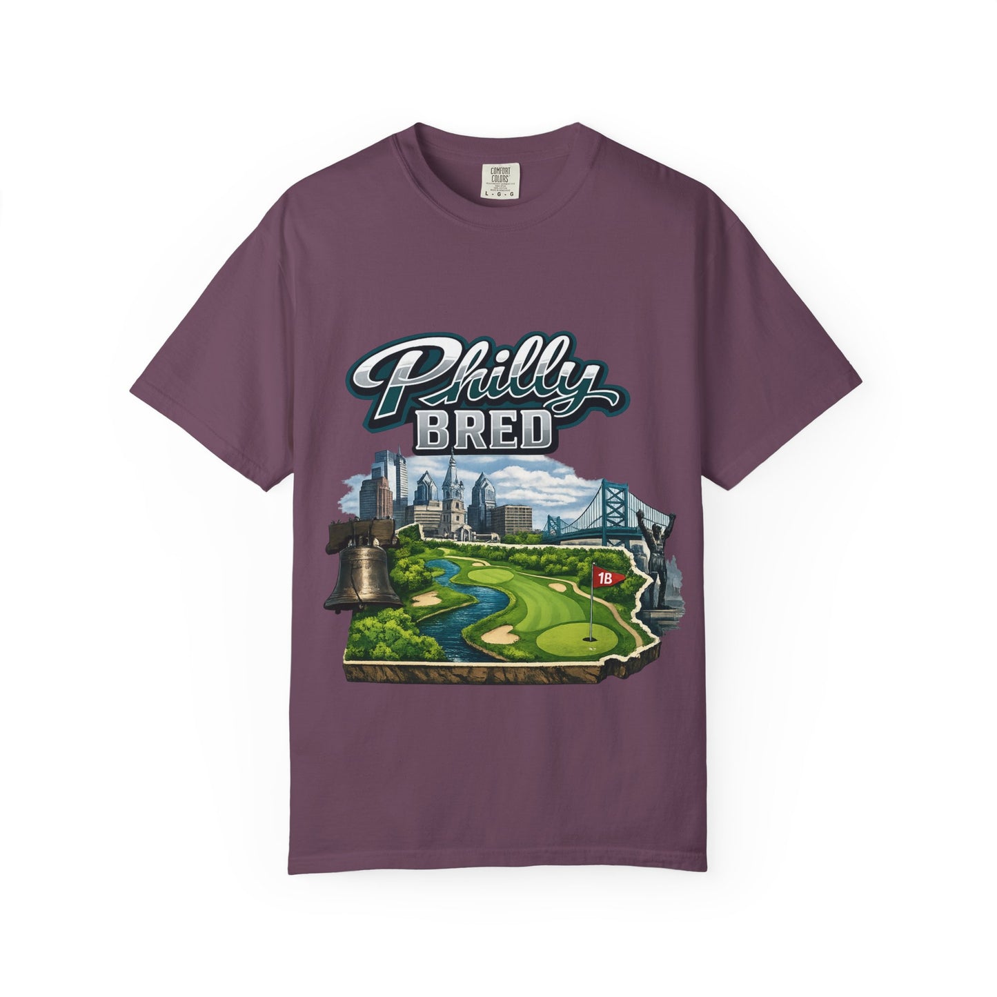 Philly Bred Golf Scene T‑Shirt