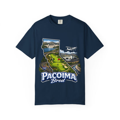 Pacoima Bred Graphic T-Shirt — Vintage Los Angeles Golf & Aviation Design