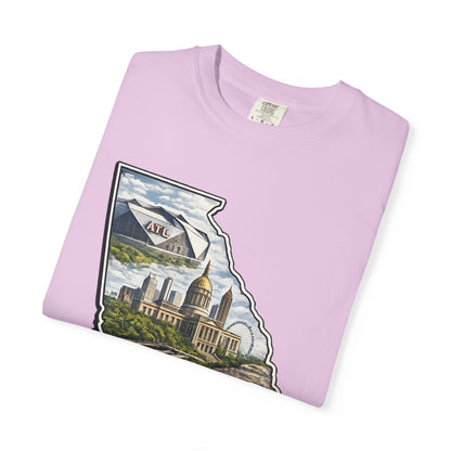 Atlanta Golf Map T-Shirt — ATL Made Vintage Cityscape Tee
