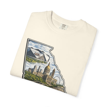 Atlanta Golf Map T-Shirt — ATL Made Vintage Cityscape Tee