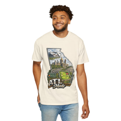 Atlanta Golf Map T-Shirt — ATL Made Vintage Cityscape Tee