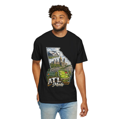 Atlanta Golf Map T-Shirt — ATL Made Vintage Cityscape Tee