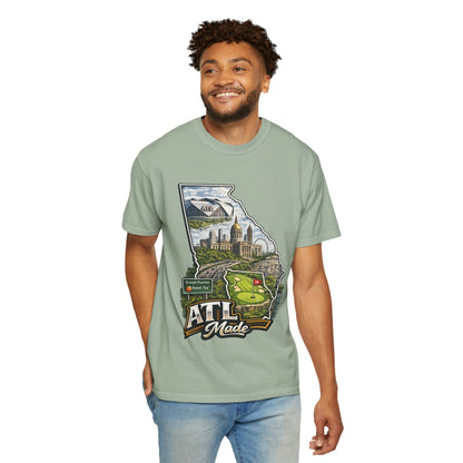 Atlanta Golf Map T-Shirt — ATL Made Vintage Cityscape Tee