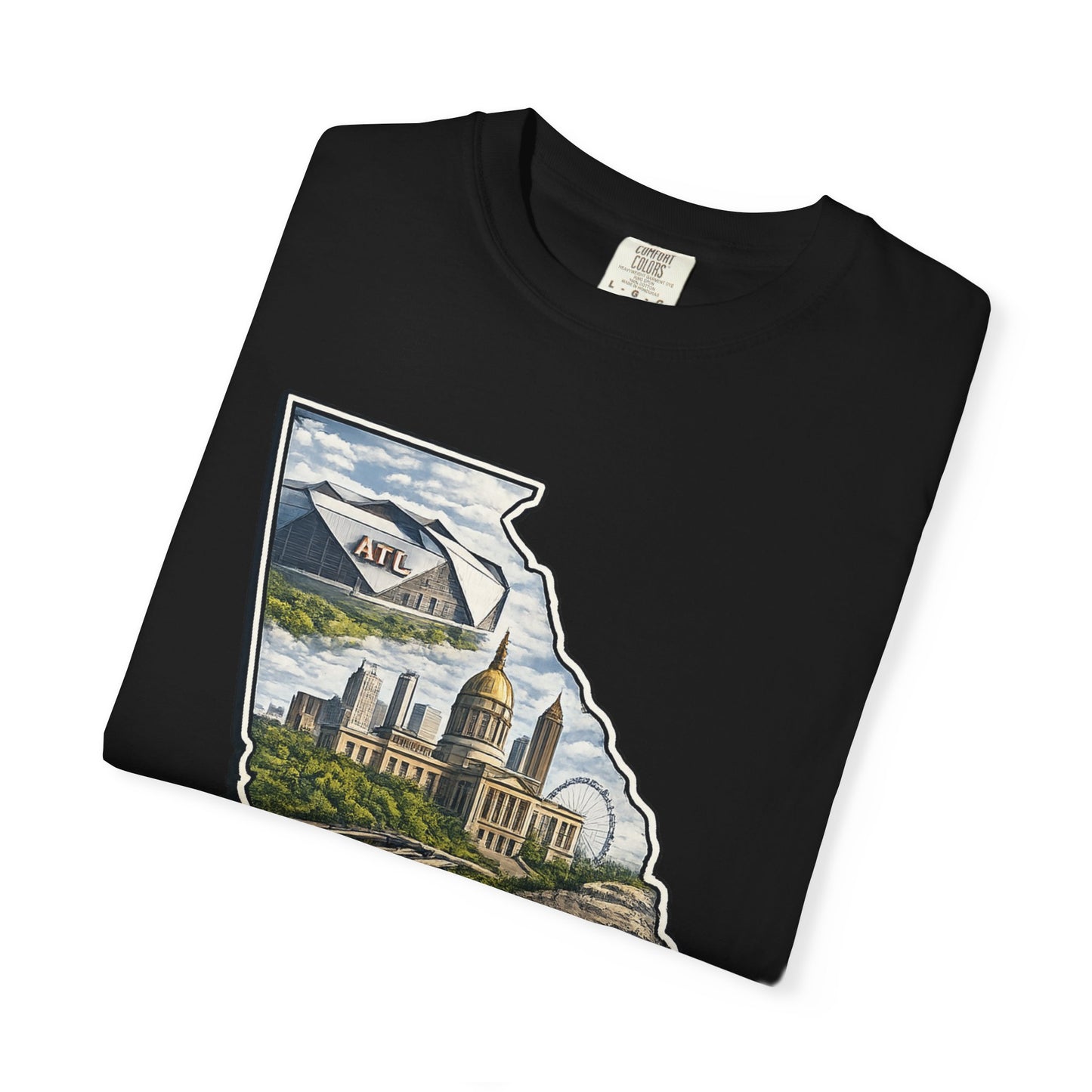 Atlanta Golf Map T-Shirt — ATL Made Vintage Cityscape Tee