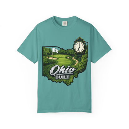 Ohio Built Golf T-Shirt — Vintage Course Map Tee