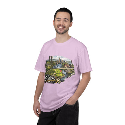T-Shirt — 'Eden Made' Scenic Cityscape Tee (Vintage Travel/Local Pride)