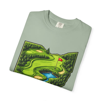 Ohio Built Golf Course T-Shirt — State Pride Golf Tee