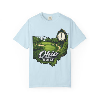 Ohio Built Golf T-Shirt — Vintage Course Map Tee