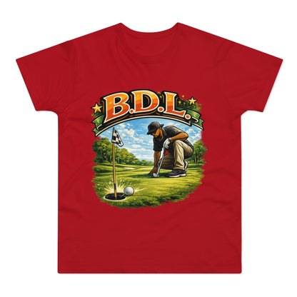 Golf Player Graphic T-Shirt — B.D.L. Vintage Golf Design