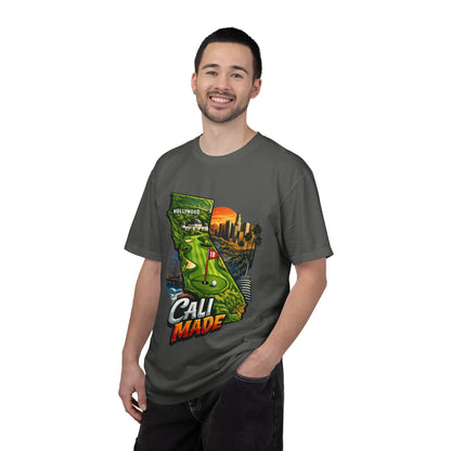 Cali Made T-Shirt — California Golf & Cityscape Tee