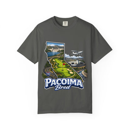 Pacoima Bred Graphic T-Shirt — Vintage Los Angeles Golf & Aviation Design