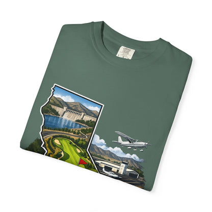 Pacoima Bred Graphic T-Shirt — Vintage Los Angeles Golf & Aviation Design