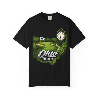 Ohio Built Golf T-Shirt — Vintage Course Map Tee