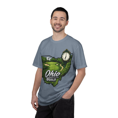 Ohio Built Golf T-Shirt — Vintage Course Map Tee