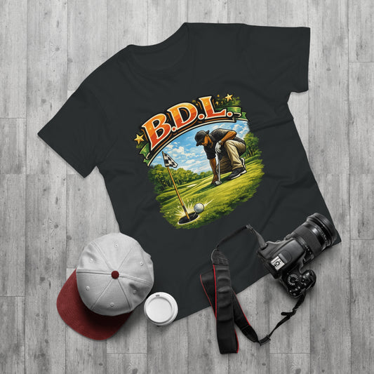 Golf Player Graphic T-Shirt — B.D.L. Vintage Golf Design