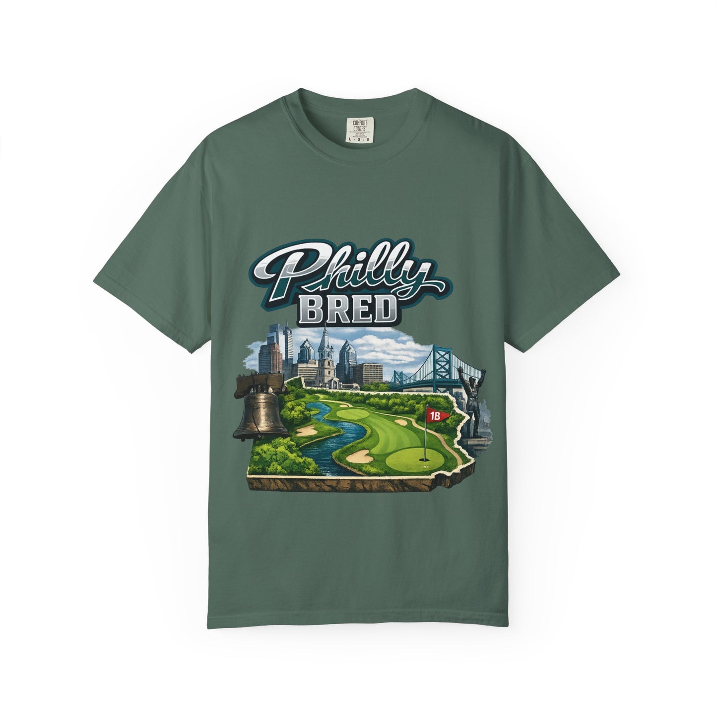 Philly Bred Golf Scene T‑Shirt