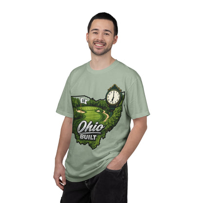 Ohio Built Golf T-Shirt — Vintage Course Map Tee