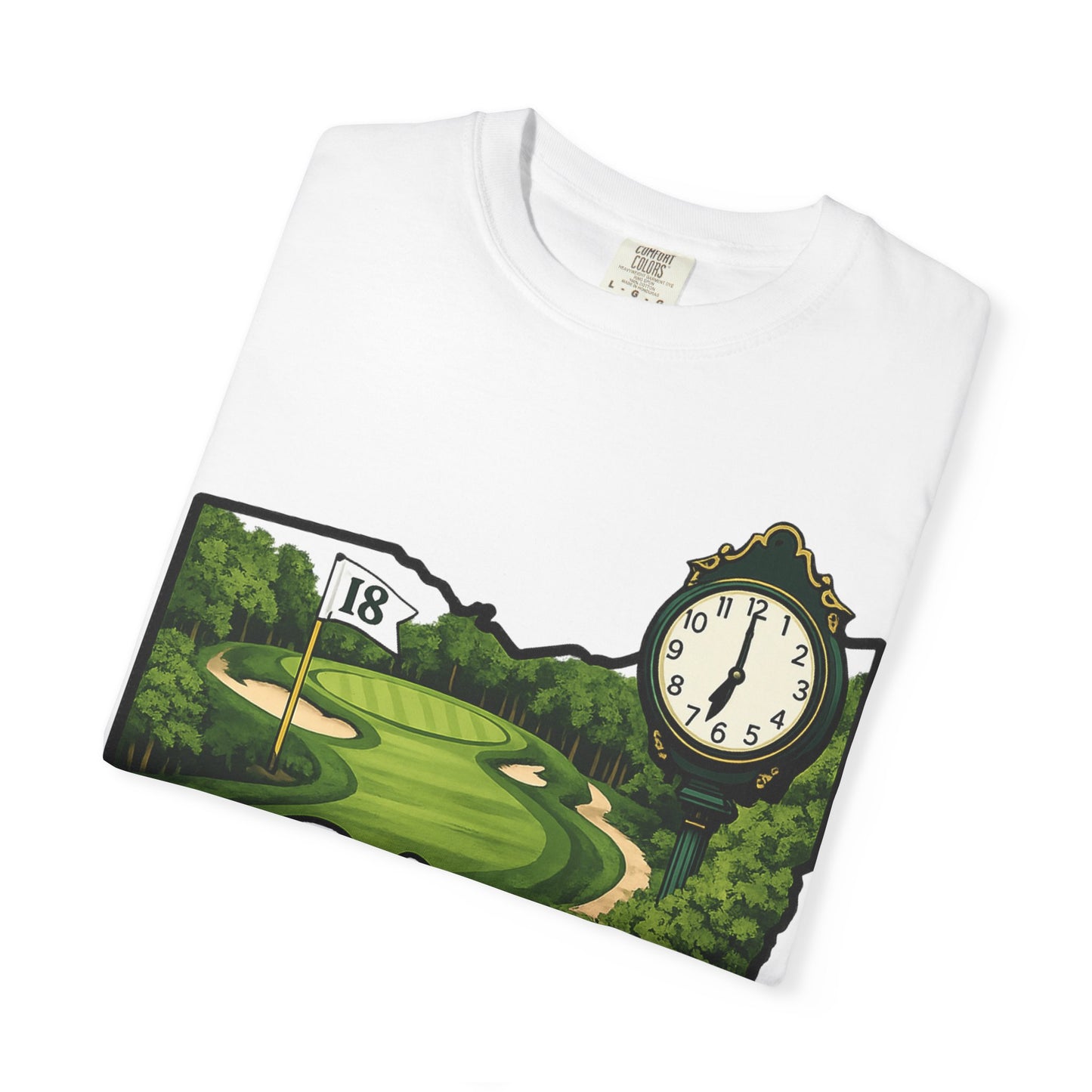 Ohio Built Golf T-Shirt — Vintage Course Map Tee
