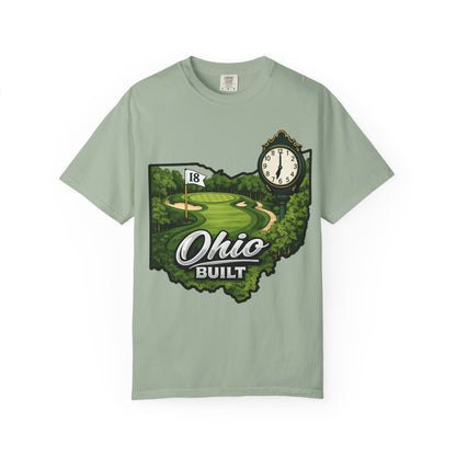 Ohio Built Golf T-Shirt — Vintage Course Map Tee