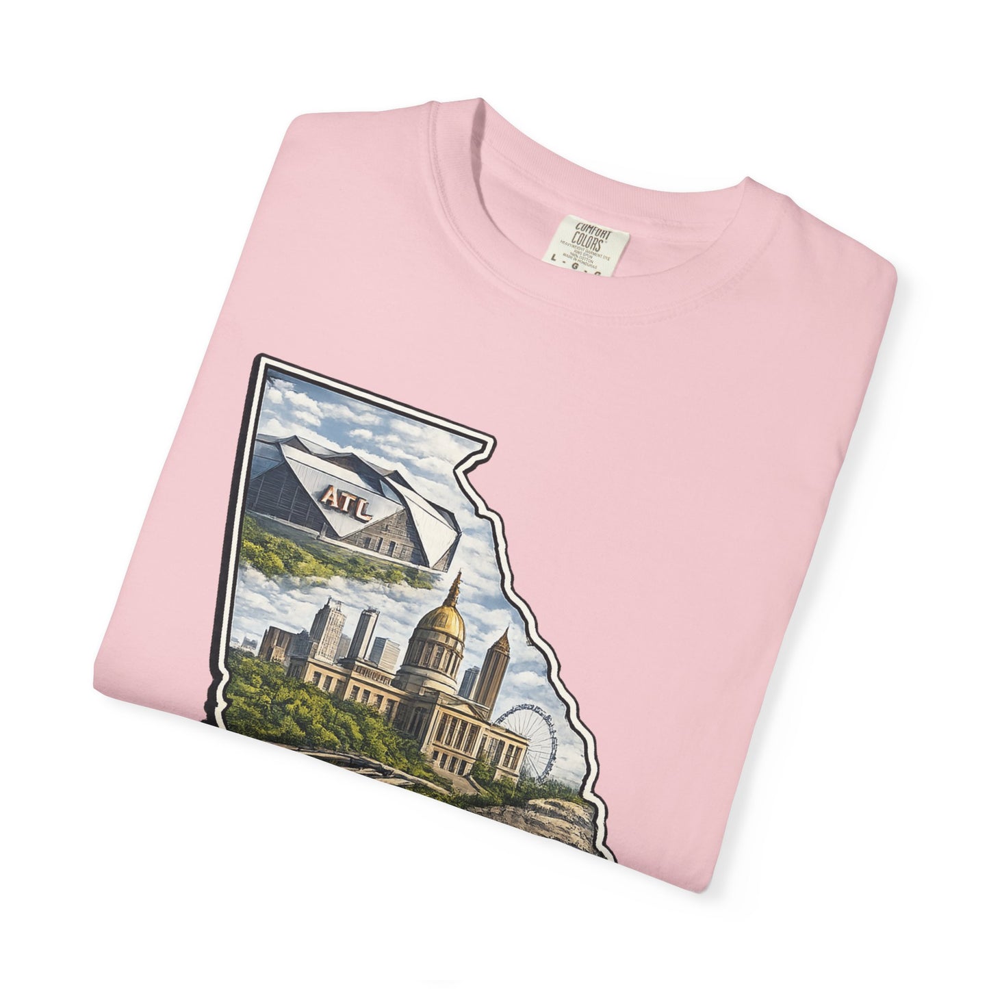 Atlanta Golf Map T-Shirt — ATL Made Vintage Cityscape Tee