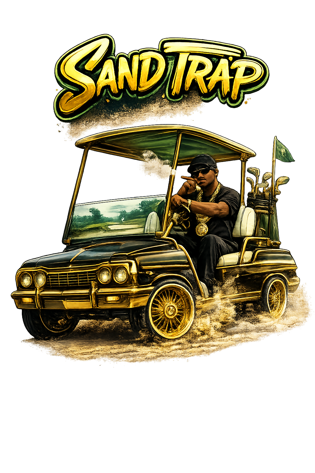 Sand Trap Golf T-Shirt - Streetwear Meets Golf Culture