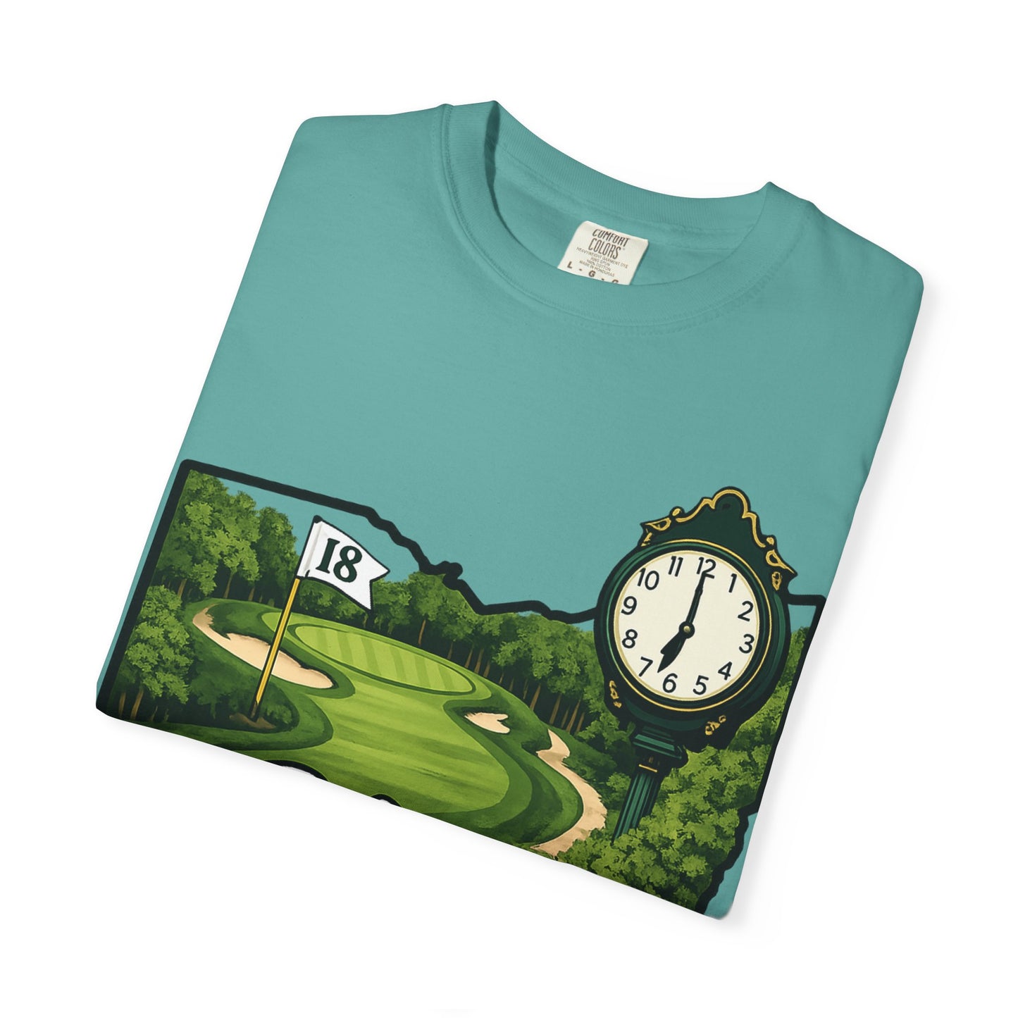 Ohio Built Golf T-Shirt — Vintage Course Map Tee