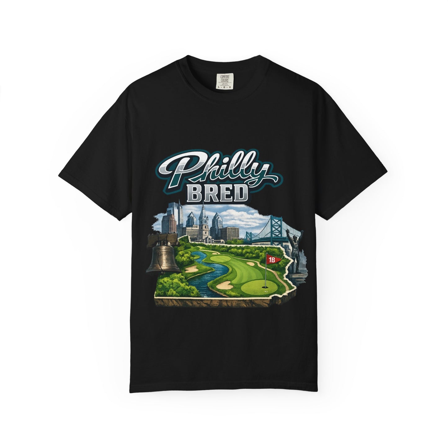 Philly Bred Golf Scene T‑Shirt