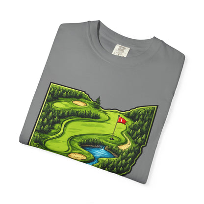 Ohio Built Golf Course T-Shirt — State Pride Golf Tee