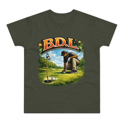 Golf Player Graphic T-Shirt — B.D.L. Vintage Golf Design