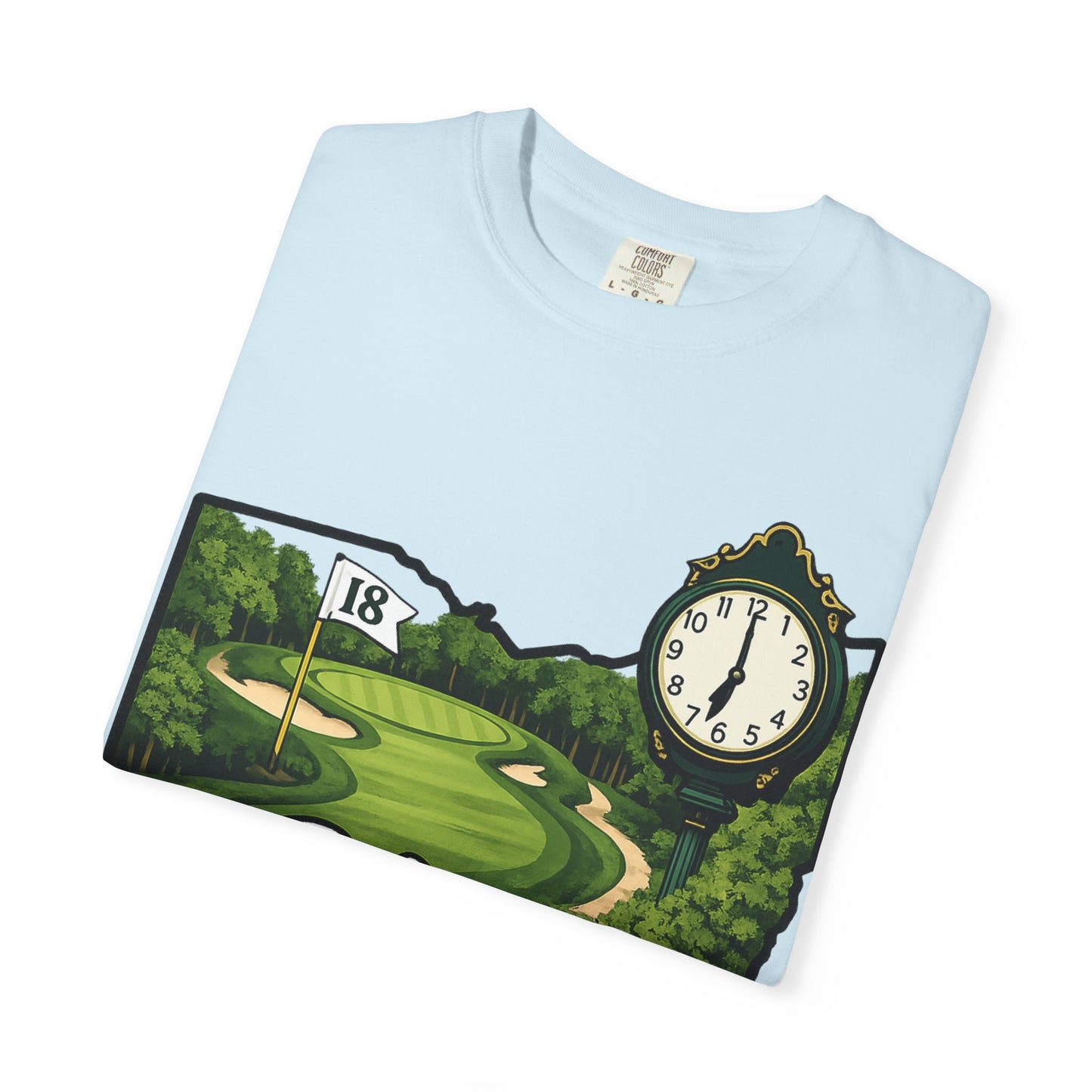 Ohio Built Golf T-Shirt — Vintage Course Map Tee