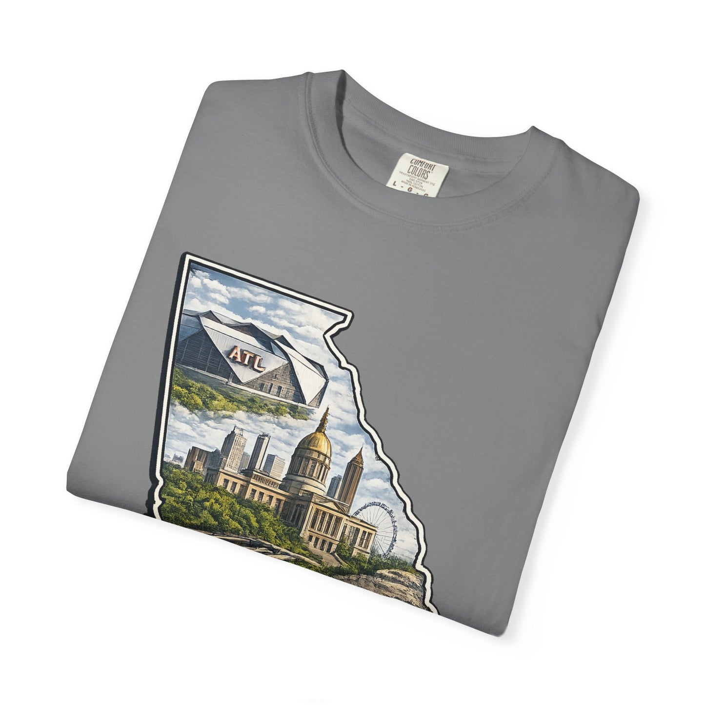 Atlanta Golf Map T-Shirt — ATL Made Vintage Cityscape Tee