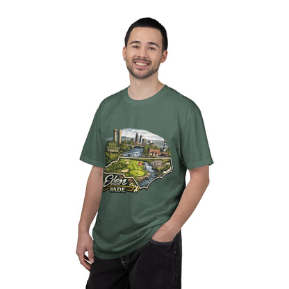 T-Shirt — 'Eden Made' Scenic Cityscape Tee (Vintage Travel/Local Pride)