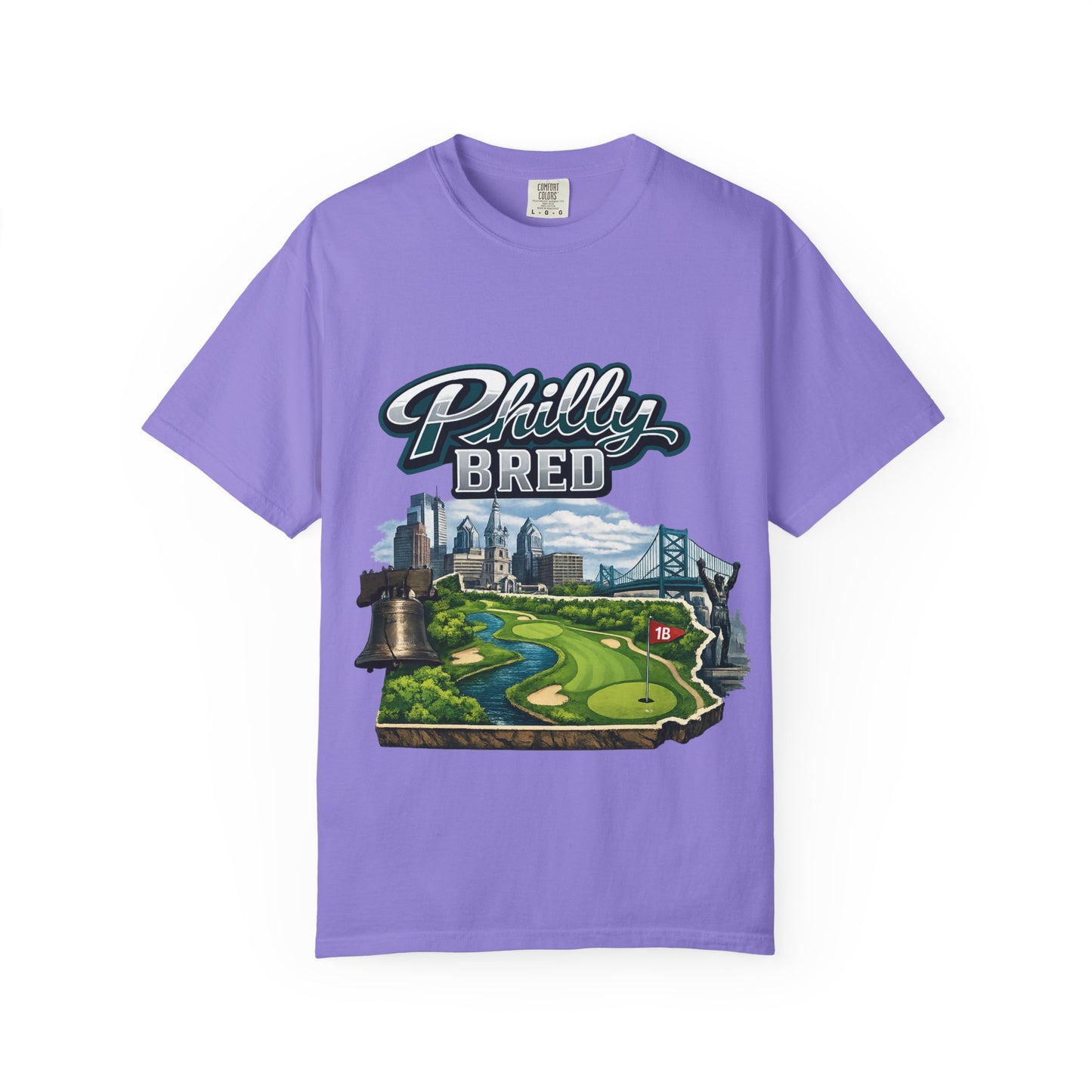 Philly Bred Golf Scene T‑Shirt