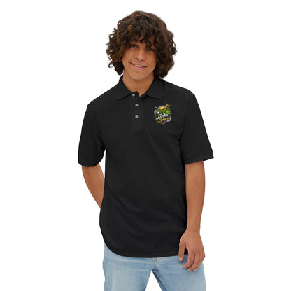 ATL Made Georgia Polo Shirt — Atlanta State Map Golf & Cityscape Chest Logo