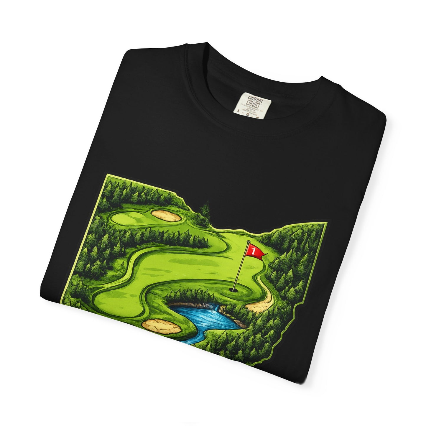 Ohio Built Golf Course T-Shirt — State Pride Golf Tee