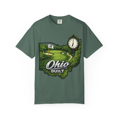 Ohio Built Golf T-Shirt — Vintage Course Map Tee