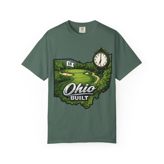 Ohio Built Golf T-Shirt — Vintage Course Map Tee
