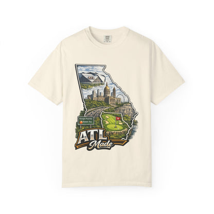 Atlanta Golf Map T-Shirt — ATL Made Vintage Cityscape Tee