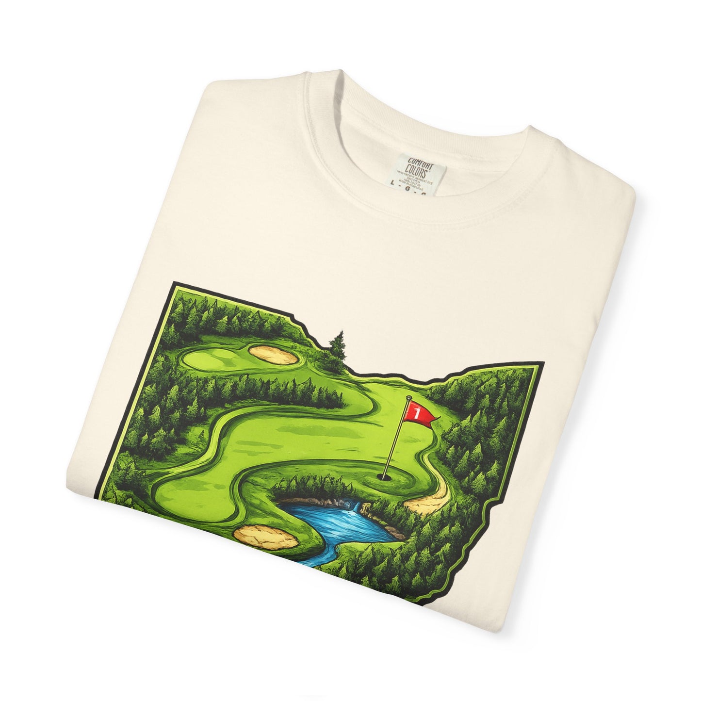 Ohio Built Golf Course T-Shirt — State Pride Golf Tee