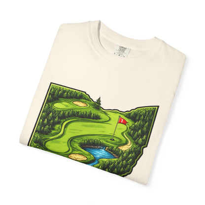 Ohio Built Golf Course T-Shirt — State Pride Golf Tee
