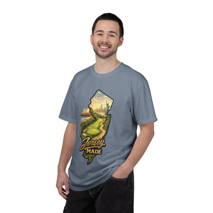 Jersey Made T-Shirt — New Jersey Scenic State Map Graphic Tee