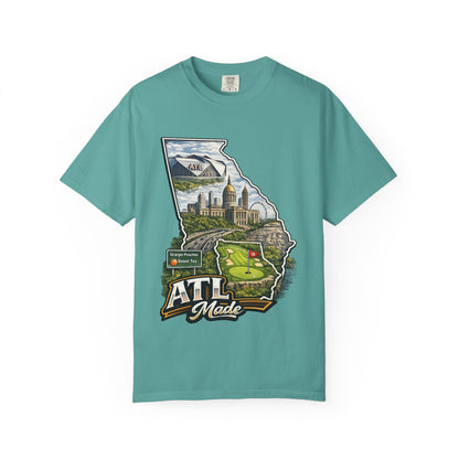 Atlanta Golf Map T-Shirt — ATL Made Vintage Cityscape Tee