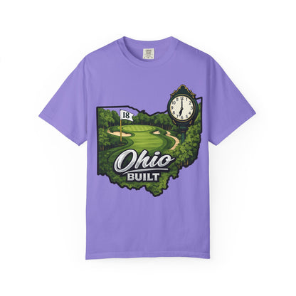 Ohio Built Golf T-Shirt — Vintage Course Map Tee
